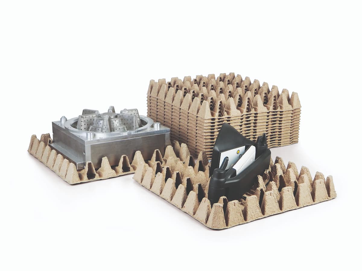 Flexible Polstermatte aus Faserguss Safepac