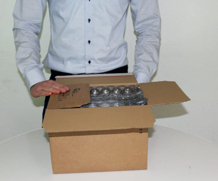 Automatikkarton - Artikel-Nr.: 1509607, Länge: 280 mm, Breite: 184 mm, Höhe: 160 mm, *, 2-wellig