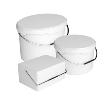 Für alle Eimergrößen und Eimerformen verfügbar