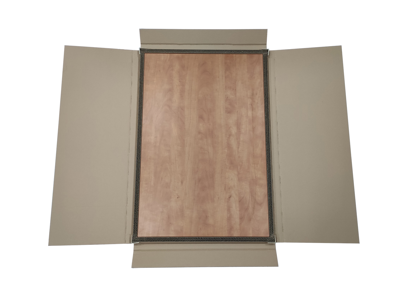 Verpackung für Tischplatten nach Maß