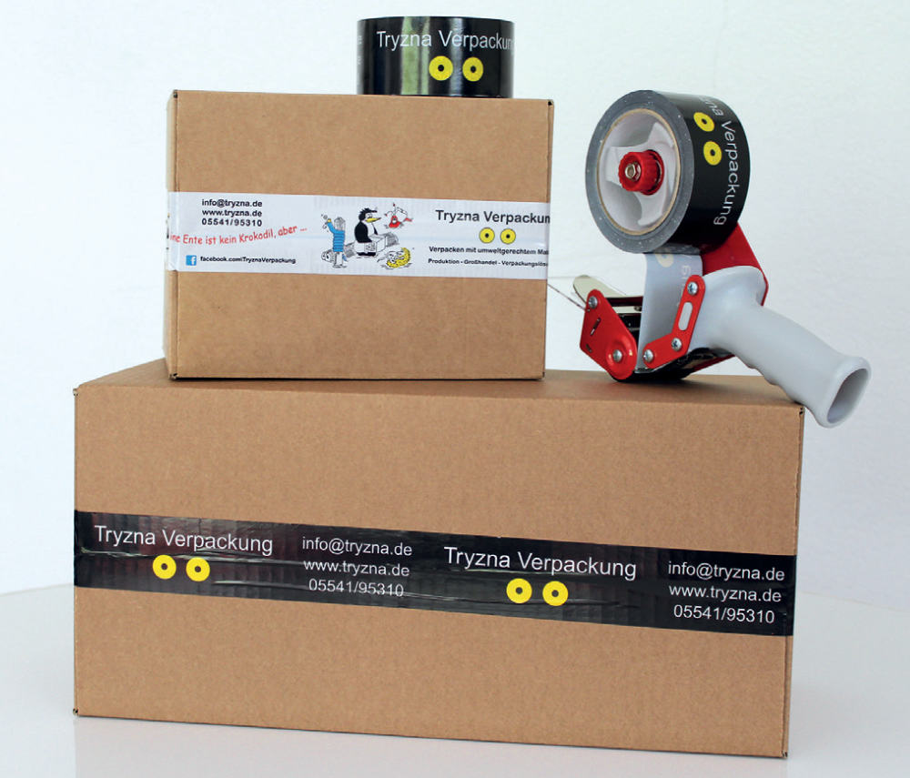 Bedruckte Klebebänder bieten einen hohen Wiedererkennungswert