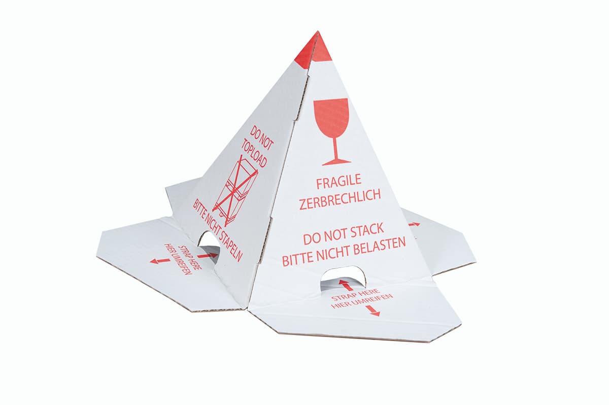 Stapelschutzpyramide