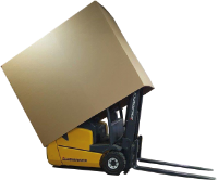 Riesengroße Kartons