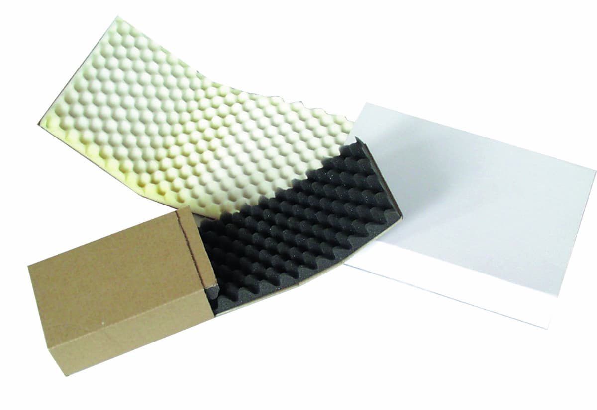 Schaumschiebeschachtel Noppenschaum