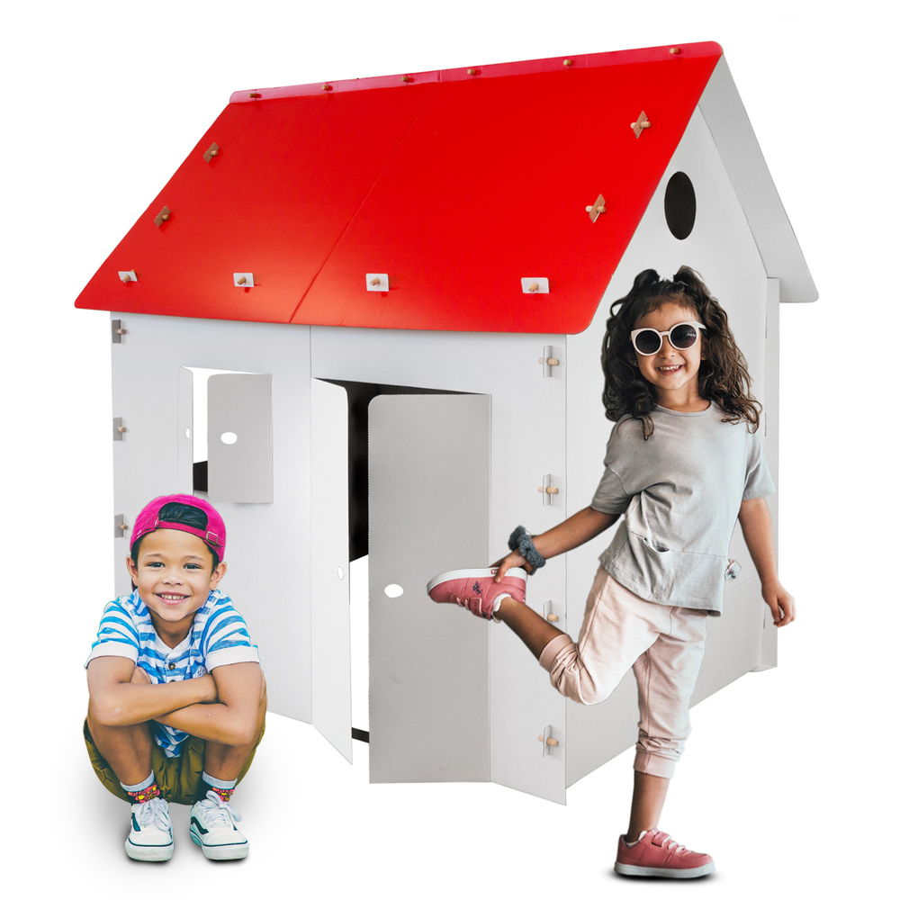 Spielhaus Beispiel mit Kinder