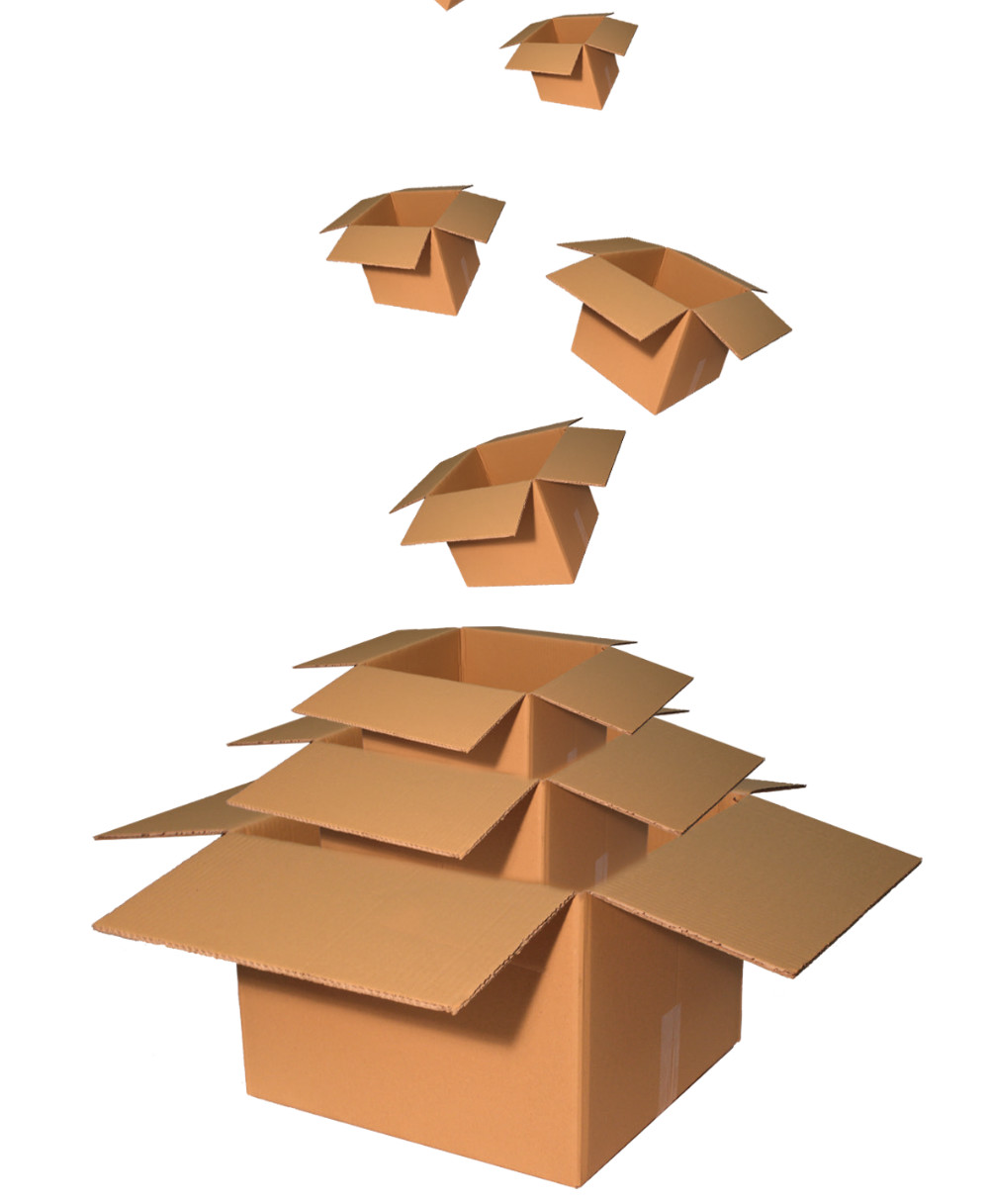 Wellkisten - 1- und 2-wellige Kartons in allen Größen