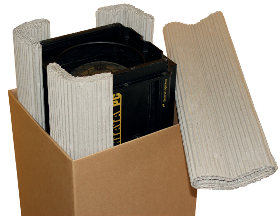 L-Profil Kantenschutz aus Wellpappe