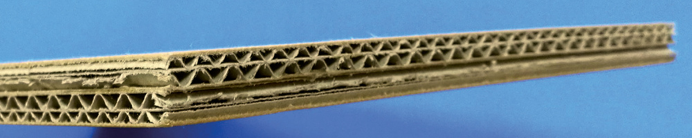 Fertigung der Wellpappbögen nach Ihren Größenvorgaben