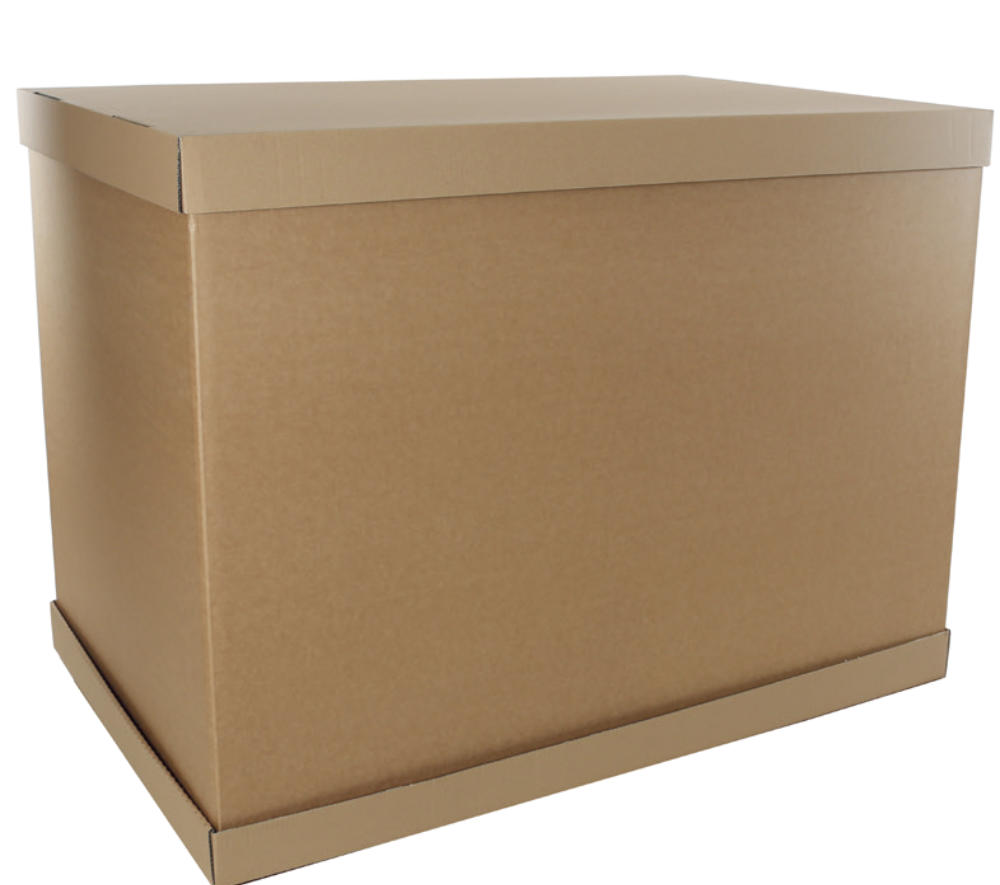 Großer Karton mit 1600 x 800 x 1500 mm Innenmaß